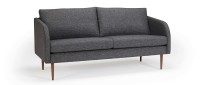 Vorschau: BERGEN 2,5 Sitzer Designer Sofa mit Polsterarmlehnen