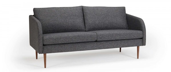 BERGEN 2,5 Sitzer Designer Sofa mit Polsterarmlehnen