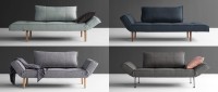 Vorschau: ZEAL Schlafsofa, Daybed mit klappbaren Seitenlehnen von Innovation