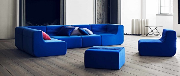 LOFT Modulsofa von Softline - mit Stoffen von Kvadrat LOFT Modulsofa von Softline - mit Stoffen von Kvadrat
