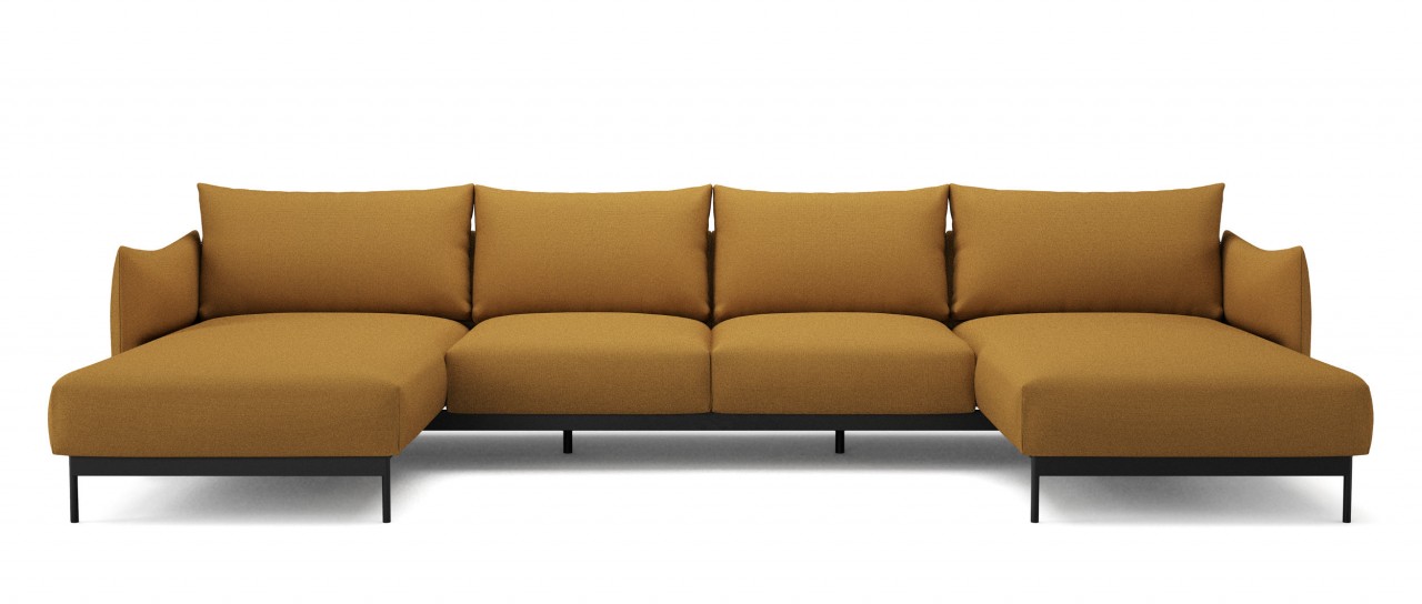 KAYTO Sofa in U-Form und mit flexiblen Armlehnen von Tenksom