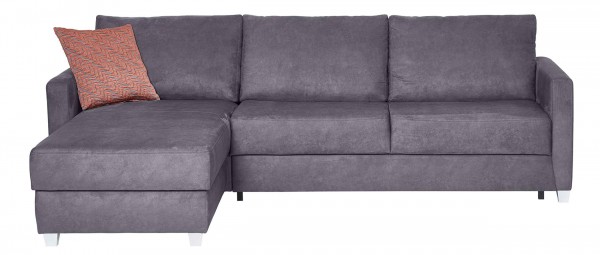 HEIDELBERG DELUXE Eckschlafsofa mit Matratze, Lattenrost und Bettkasten von sofaplus