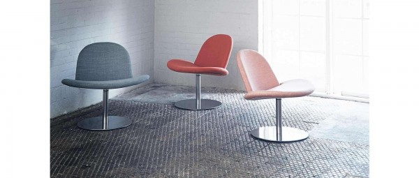 ORLANDO Drehstuhl von Softline - mit Stoffen von Kvadrat ORLANDO Drehstuhl von Softline - mit Stoffen von Kvadrat