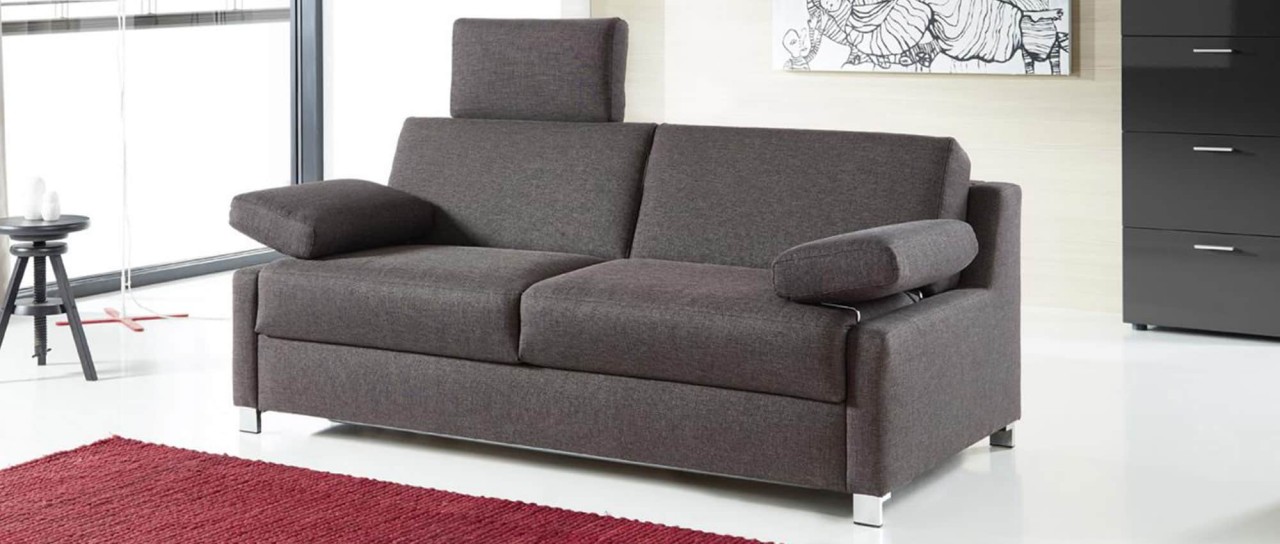 FLENSBURG DELUXE Schlafsofa mit Lattenrost und Matratze von sofaplus