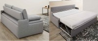 Vorschau: KOBLENZ DELUXE Einzelliege mit Bettkasten oder Doppelbett Schlafsofa von sofaplus