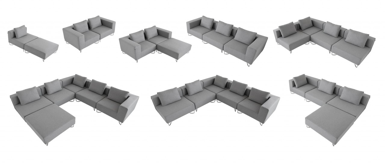 LOTUS, PASSION, OHIO Modulsofa von Softline