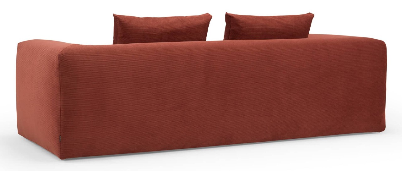 AALBORG 3-Sitzer Designer Sofa, Loungesofa mit breiten Armlehnen