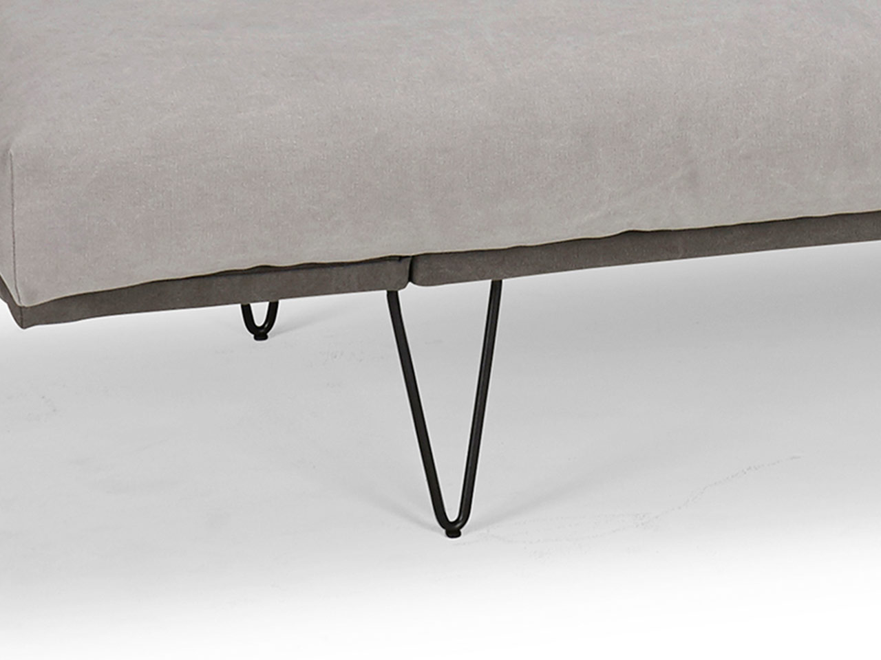 Fuss Hairpin - Mattschwarzes Metall
