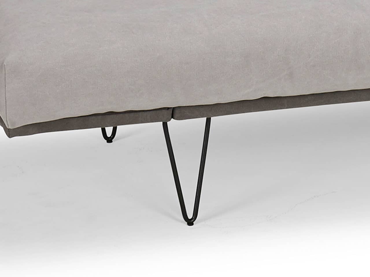 Fuss Hairpin - Mattschwarzes Metall