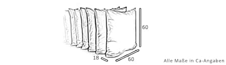 Kissen SWING von Softline Maße